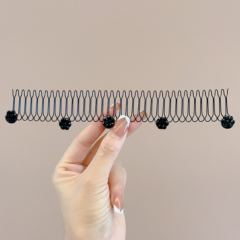 Peinado de niños pinzas de cabello para mujeres 2025 nuevo tipo de cabeza trasera máquina de cabello de tracción de peine de cabello enchufe de peinado adornamiento pinzas de cabello