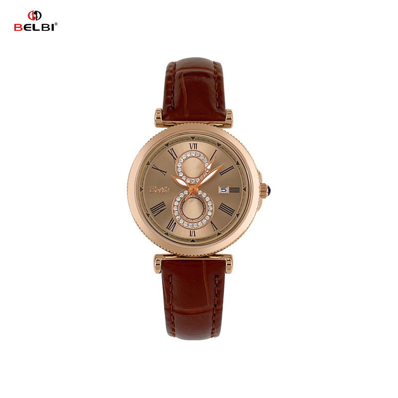 BELBI women's fashion niche high-end subdial women's watch