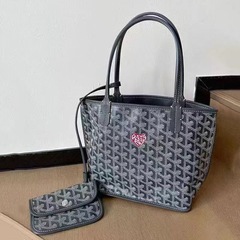 新款时尚戈雅子母包 tote 菜篮子购物袋双面对花爱心款迷你小号