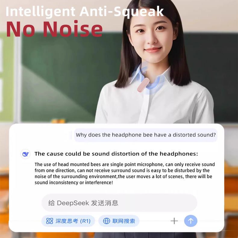 跨境热销新款无线便携式领夹麦小蜜蜂扩音器高音质扬声器扩音机|undefined