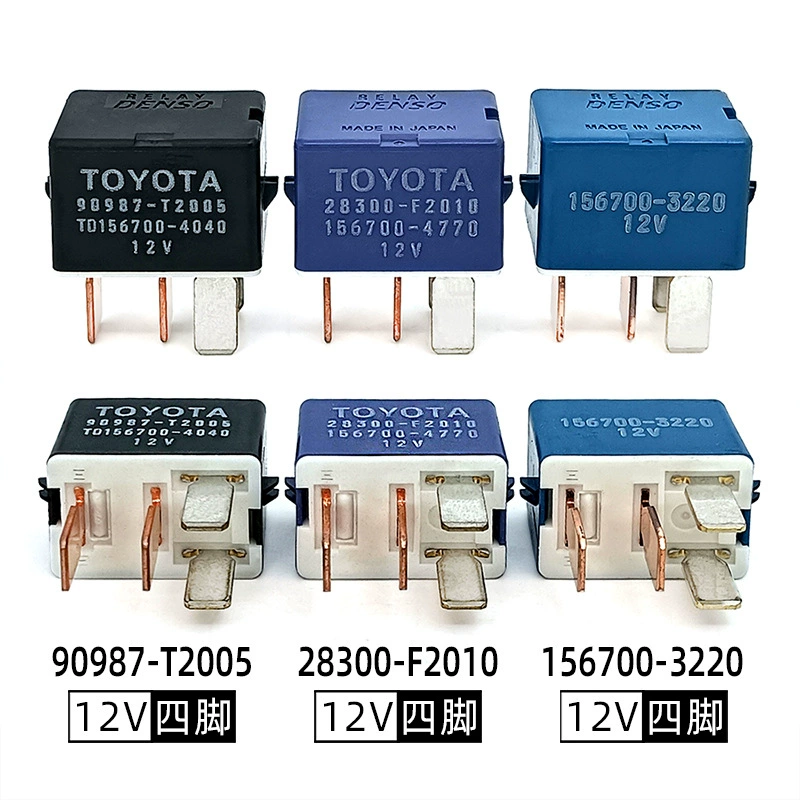 Реле Denso, новое, для Toyota Corolla/Corolla Ralink/Camry/Highlander/RAV4, автомобильное, 4-контактное