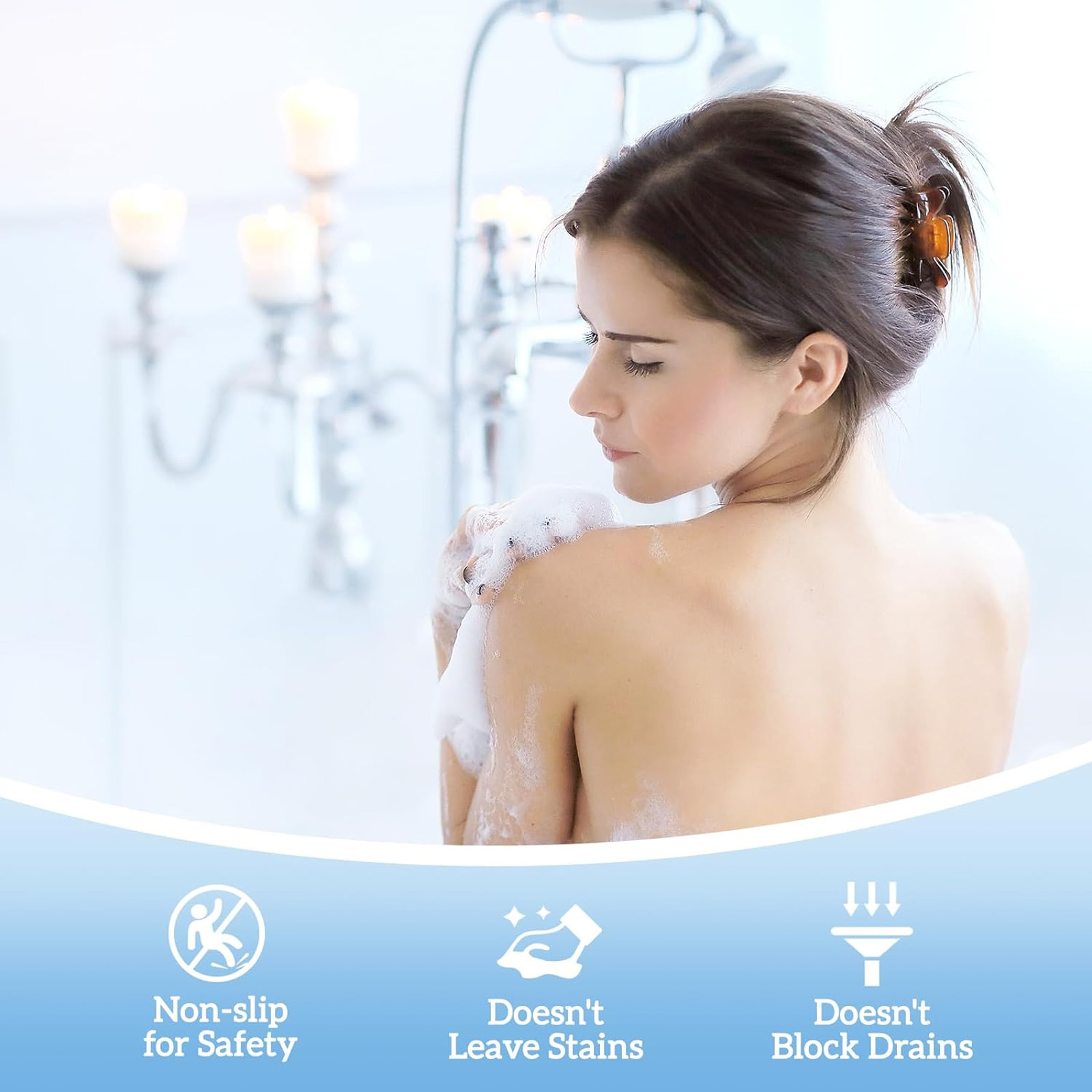 EELHOE tragen Duft-Aromatherapie zur Tiefenreinigung, Entspannung von Körper und Geist, SPA-Duschpads_voghion.com