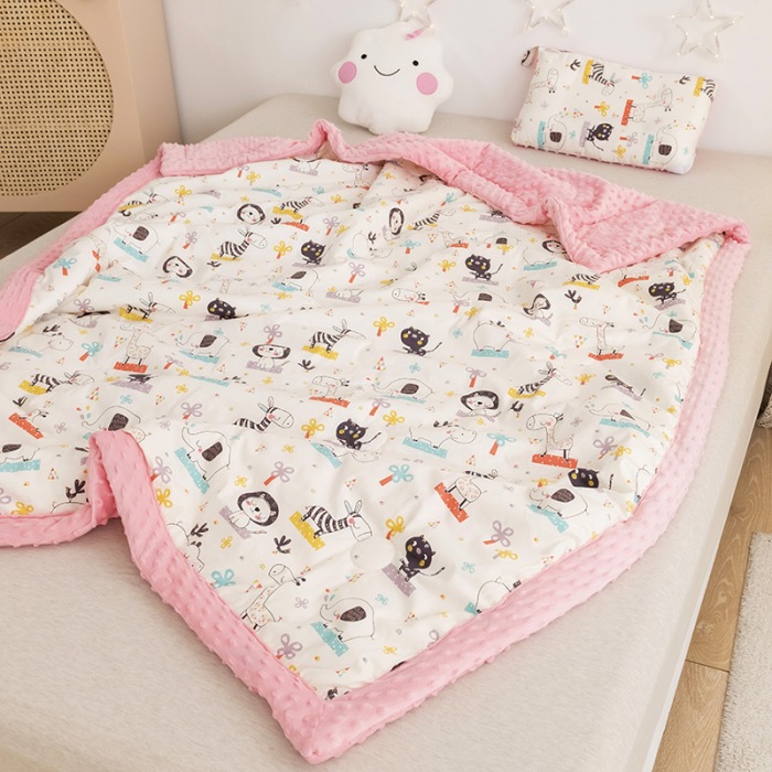 [A급 면 100% <원피스> 세탁기 사용 가능] - 동물의 세계 [사계절 사용 가능]