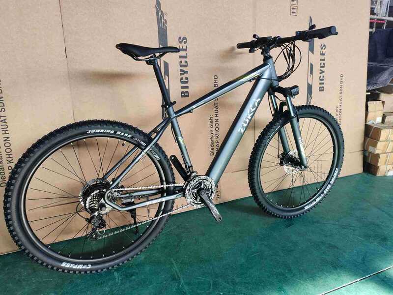 Lithium Battery Mountain Bike Power-Assisted Bicycle with Built-In Lithium Battery, Adult Variable-Speed Off-Road Racing High-End Off-Road Electric Vehicle