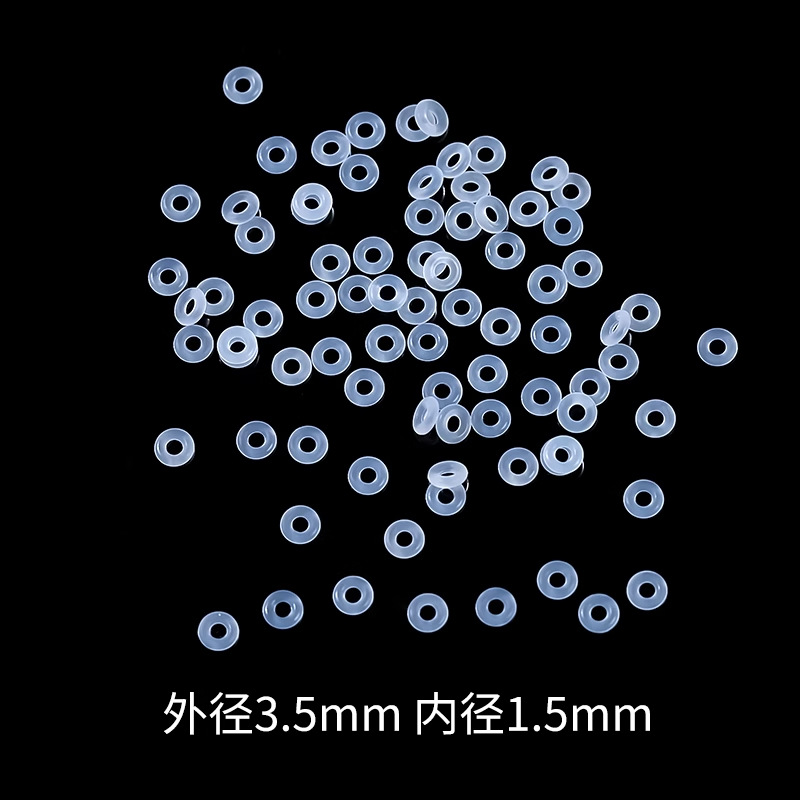 涛透明手串シリカゲルスペーサー部品超薄型水晶ステルスプラスチック隔珠文遊びスペーサー