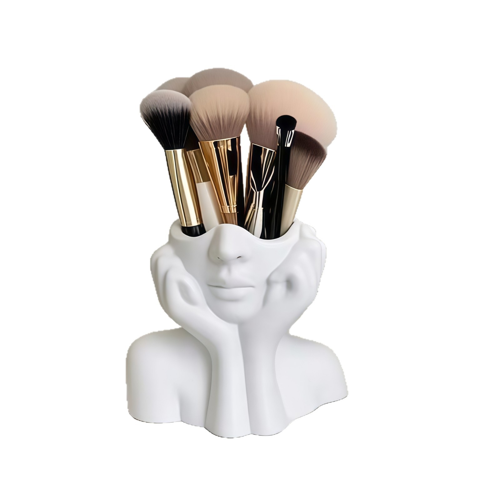 Caja de almacenamiento multifuncional de estilo moderno creativo transfronterizo, bolígrafo, cepillo de maquillaje, caja de almacenamiento para decoración de oficina