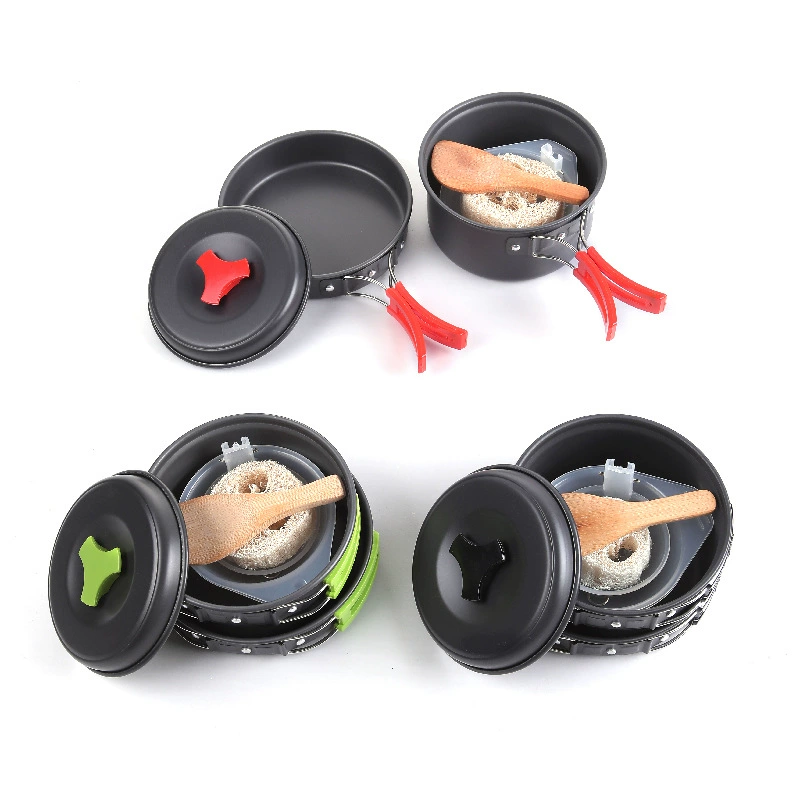 Амазонка взрывы DS-200 открытый портативный походный набор для 1-2 человек для пикника для барбекю с посудой