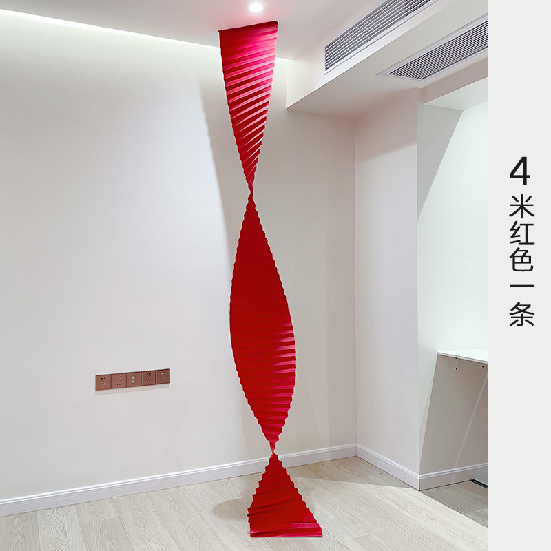 5M 빨간색 긴 종이 접기 용지 1개(메인 사진과 동일한 스타일)