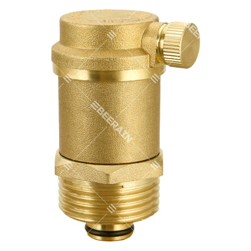 Производители клапанов прямые поставки латунный выпускной клапан боковой ряд Резьбовая резьба Быстрый односторонний нагрев автоматический СПУСКНОЙ КЛАПАН