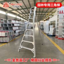 金鲁霸工厂园林梯定制三脚梯果园梯采摘梯登高梯园林专用梯子批发