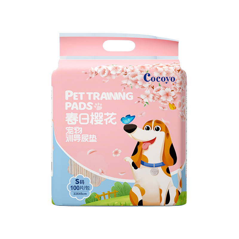 可悠coco yo春日桜ペット指導尿マット厚手消臭誘導吸水尿不湿尿シート犬猫|undefined
