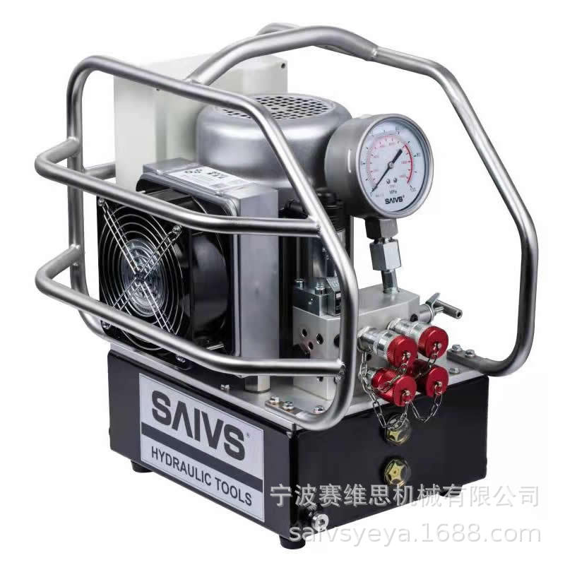 SWP系列电动液压扳手泵，带压状态下随时启动，流量大、效率高