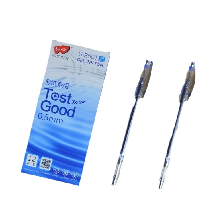 Íntimo 2501 pluma de gel tubo de aguja llena pluma de agua examen Oficina firma financiera recarga estudiante pluma de agua