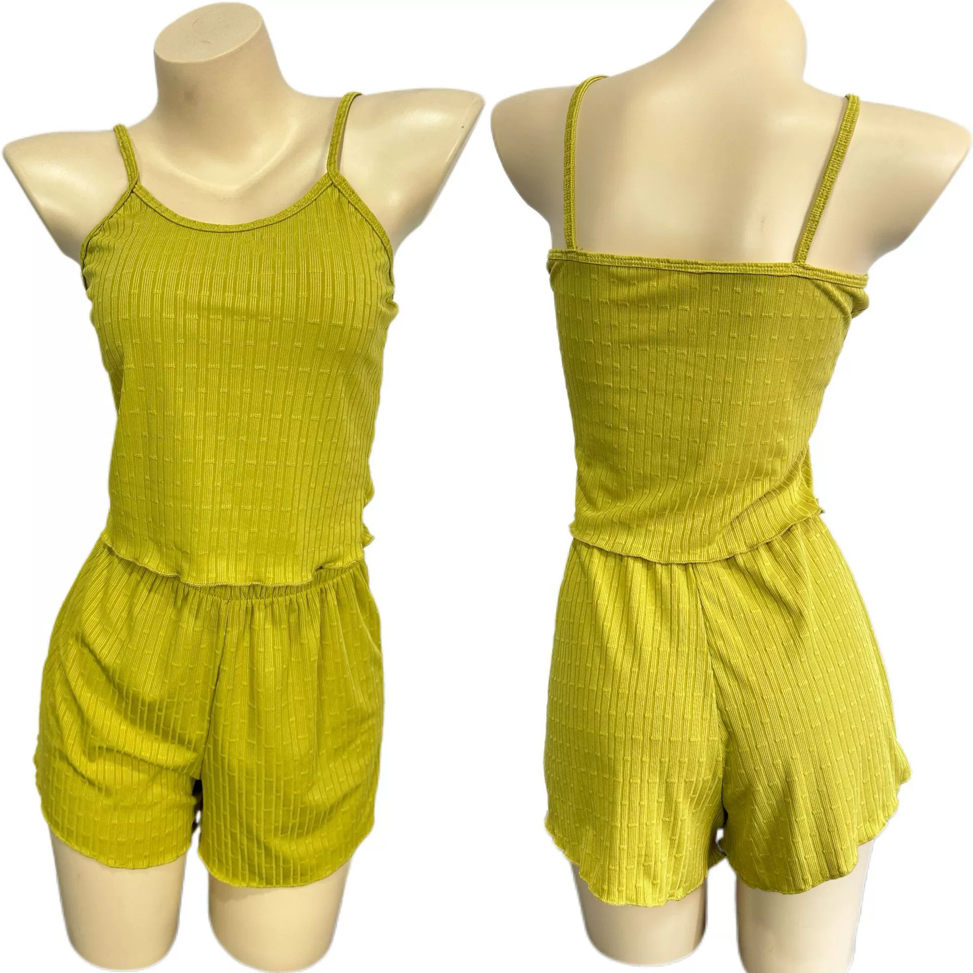 Производитель оптом высокорастяжимые трикотажные пижамы женский домашний костюм из двух предметов сексуальный топ на бретелях облегающий низ