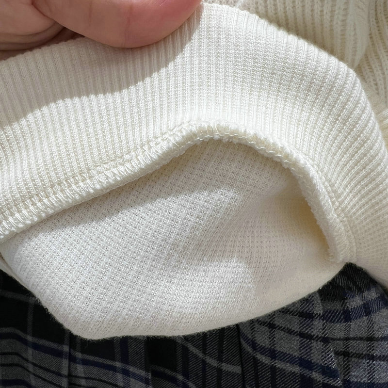 女童卫衣春秋款儿童秋装卡通小熊刺绣中大童韩系时尚海军领上衣|undefined