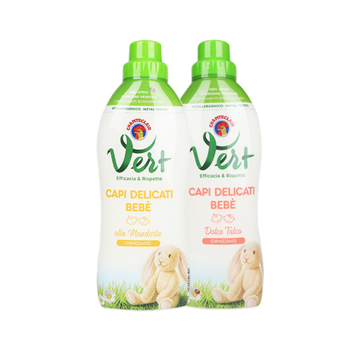 Imported Italian laundry detergent big rooster head baby cleaning and skin-friendly sweet almond baby special care solution wholesale