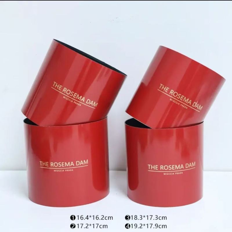 Cubo de abrazos de Año Nuevo, cubo de la fortuna redondo, cubo para arreglos florales, cubo de la prosperidad, flores de Año Nuevo, kit de material para flores artificiales, cubo de la fortuna vacío, venta al por mayor.