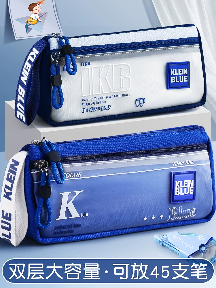 2025 Новый большой пенал для мальчиков, пенал для канцелярии, повседневный креативный пенал, модель для мальчиков, школьный пенал для учеников начальных классов, прозрачный