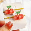 Children's cute fruit strawberry, hair rope, South Korea, new collection