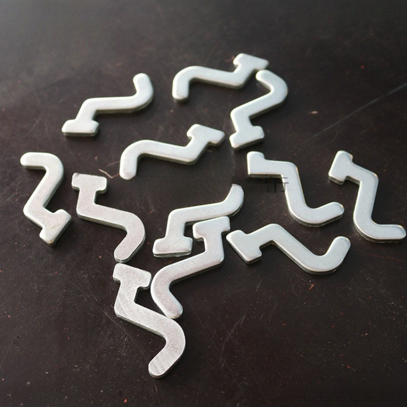 安全销中型货架保险扣扁插销镀锌安全栓重型阁楼货架安全销锁扣