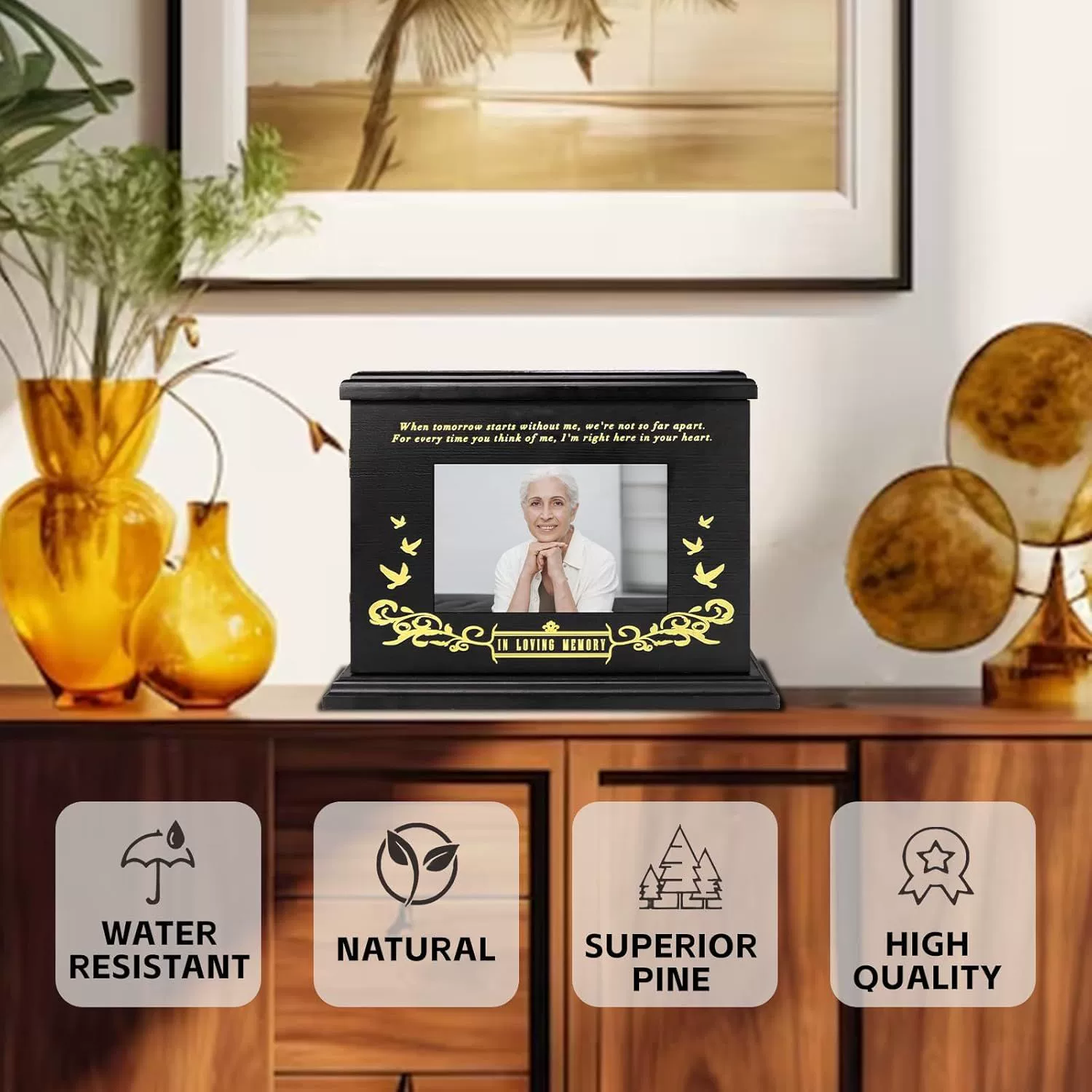 Человеческая жизнь погребает пепел для животных