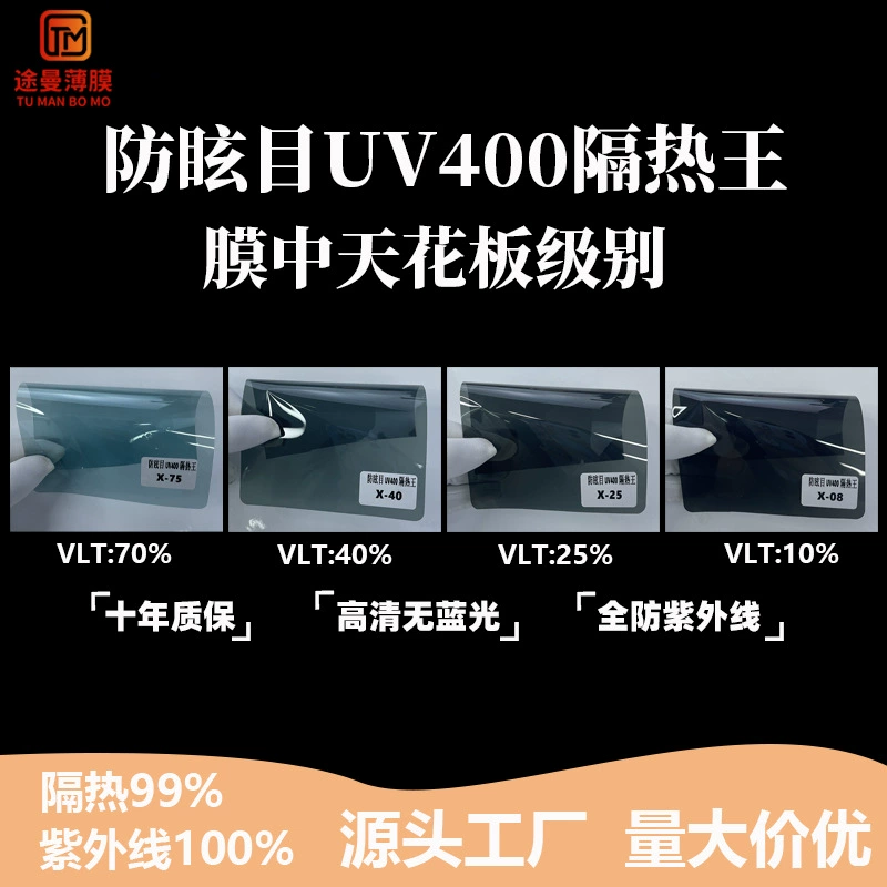 Автомобильная пленка UV400 Уход за кожей высокая теплоизоляция нано Керамическая Солнечная пленка оконное стекло Солнцезащитный крем Взрывозащищенная теплоизоляционная пленка