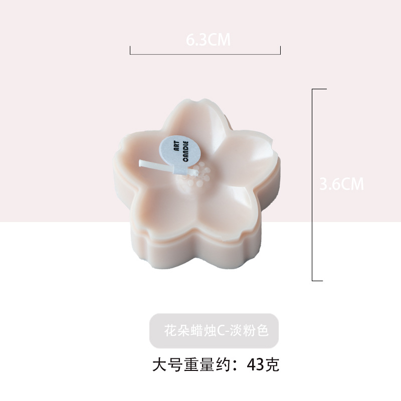 Festival de mediados de otoño pastel de Luna flor conejito forma vela lindo interesante decoración creativa decoración Venta caliente al por mayor