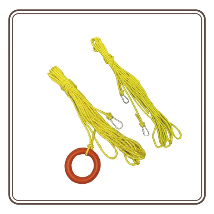 Водная спасательная веревка, плавающая спасательная веревка, спасательный светоотражающий спасательный круг, спасательный круг безопасности бассейна, производитель спасательной веревки оптом