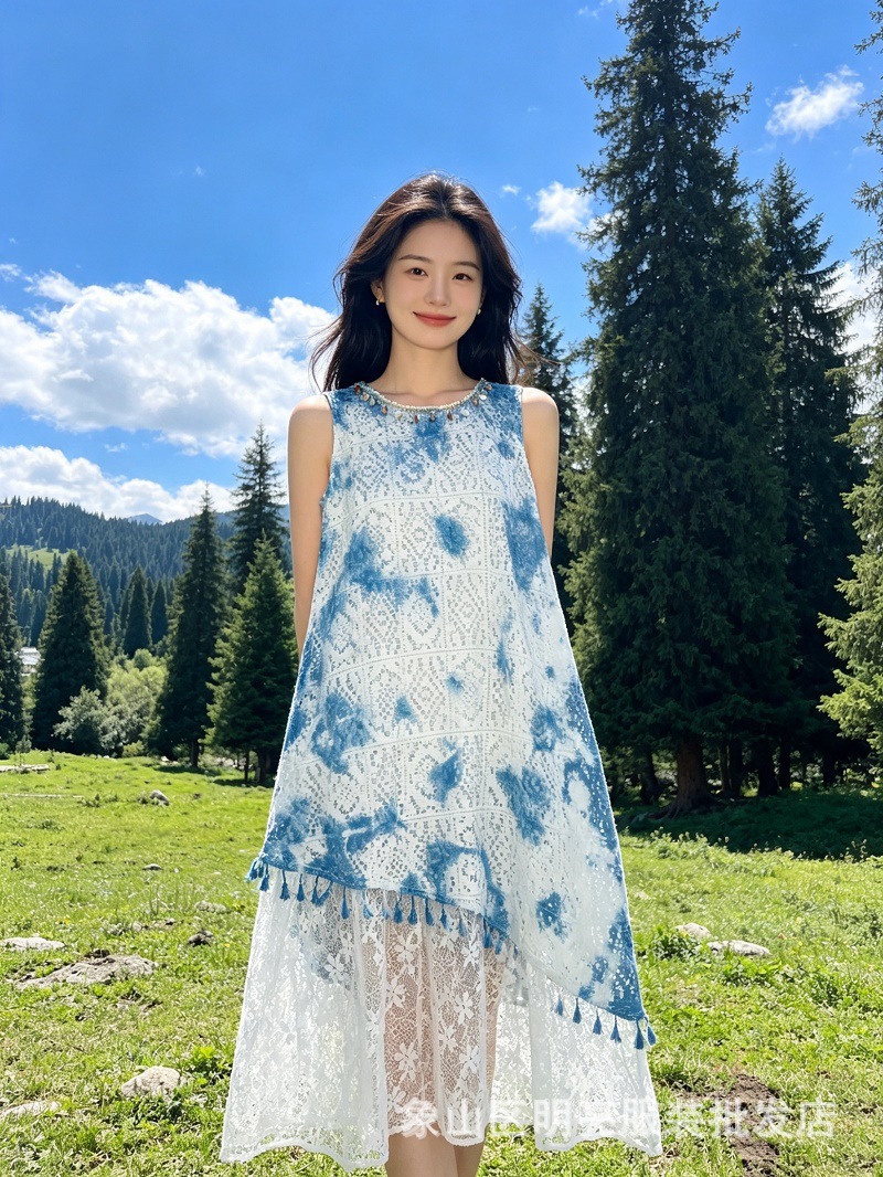37번 염색 레이스 스타일
