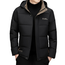 2025冬季新款中年男士棉衣爸爸冬装外套高档棉袄加厚保暖羽绒棉服