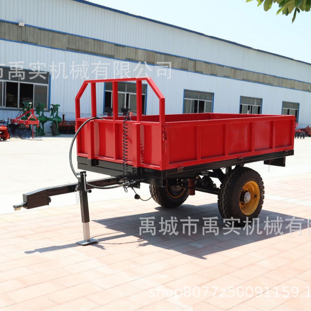 厂家直销外贸出口 自卸后翻拖拉机 运输各类散装货物车斗