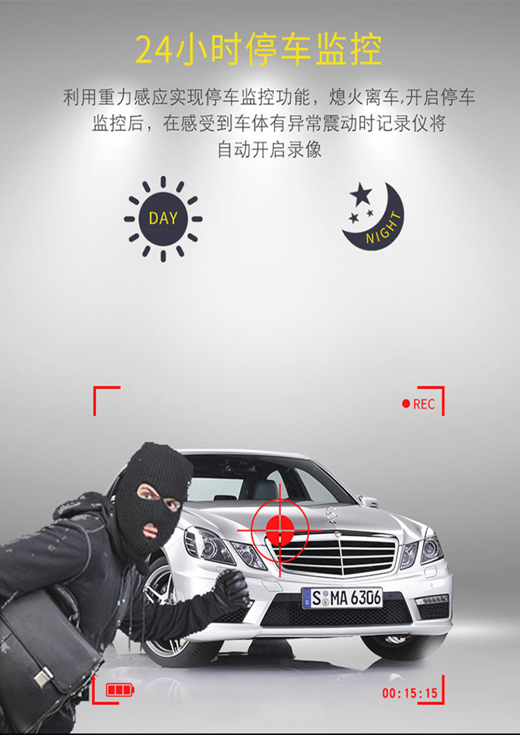 Truck dashcam with 5-channel hard drive, reversing image display, 10inch AHD touch screen, 4G remote mobile monitoring