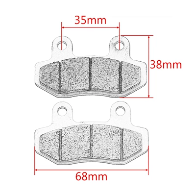 Bee Modified Metal Brake Pads, Tormoz supportları