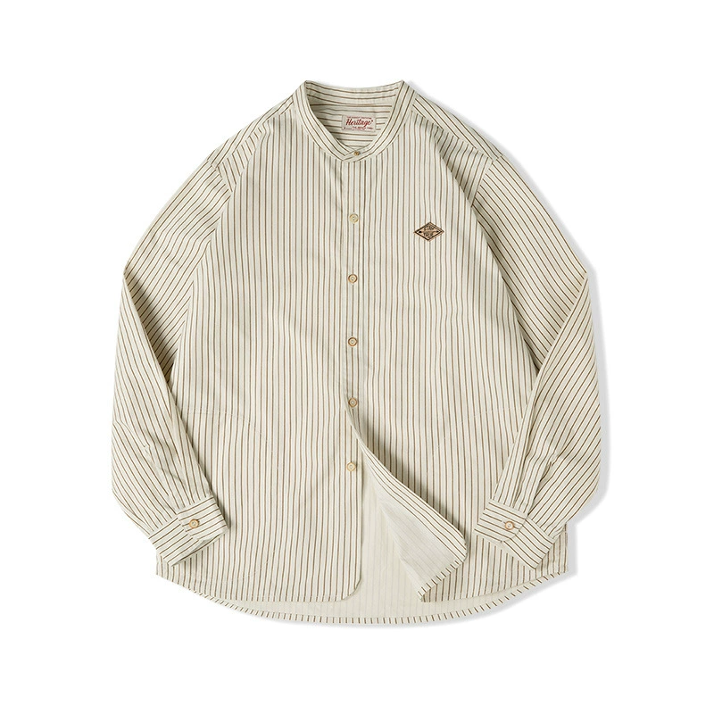 Retro thin shirt, baseball jacket