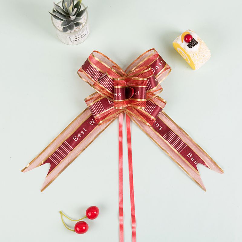 Nuevo hilo de nieve Carta Grande propuesta confesión estilo Garland boda decoración del coche embalaje regalo arco mano Garland