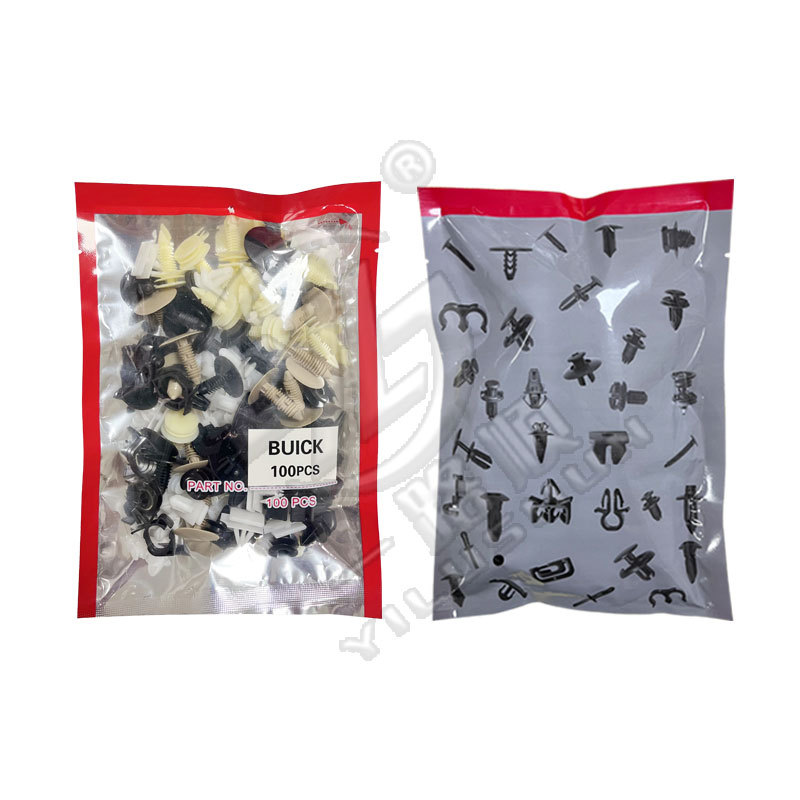 Adecuado para Buick coche parachoques empuje hebilla techo tronco clip puerta panel tira de sellado hebilla fija