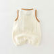 Baby Western Style Summer Cartoon Sleeveless Wide Shoulder Hare Clothes Baby's Lightweight New Style One-body Clothes Baby's Summer Climbing Clothes