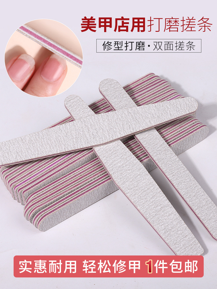 Matte polishing cloth for nails for manicure