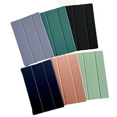 Applicable to Samsung Galaxy Tab A8 2021 Tri-Fold Honeycomb Soft Shell T500 Case X200 Leather Case