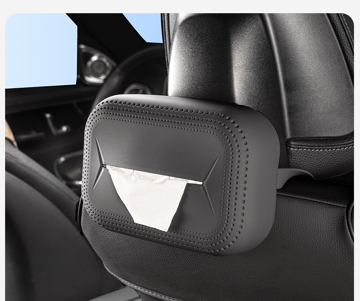 Suitable for Mercedes-Benz Gle Car Tissue Box, Gle350 Gls450 Car Tissue Pack, Complete Collection of Car Interior Accessories