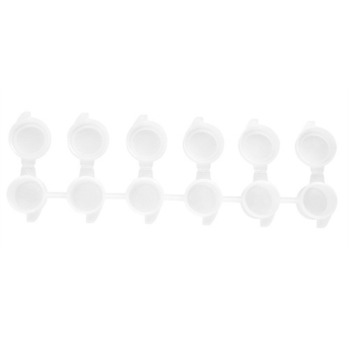 Direct Manufacturer Sale Disposable Empty Set Paint Cans 2ML 3ML 6-Compartment Empty Paint Palette Sampler Box Oil Paint Mixing Palette