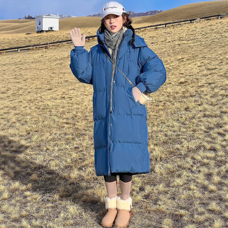 Thickened down Cotton Jacket for Women, Long Loose Ins Hong Kong Style Bread Jacket, Cotton Jacket, New Winter 2025 Cotton Jacket Thickened down Cotton Jacket for Women, Long Loose Ins Hong Kong Style Bread Jacket, Cotton Jacket, New Winter 2025 Cotton Jacket