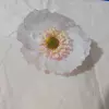 Розовая заколка с маком