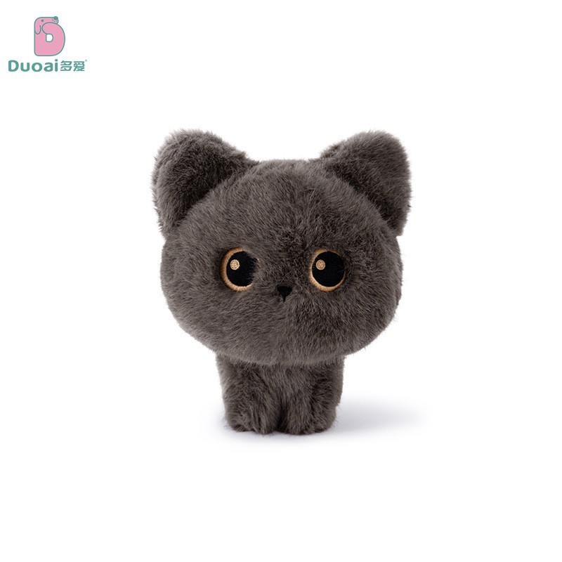 Duai 本物の猫ぬいぐるみペンダントシャム猫人形キーホルダーヒーリングバックパック装飾ペンダント|undefined