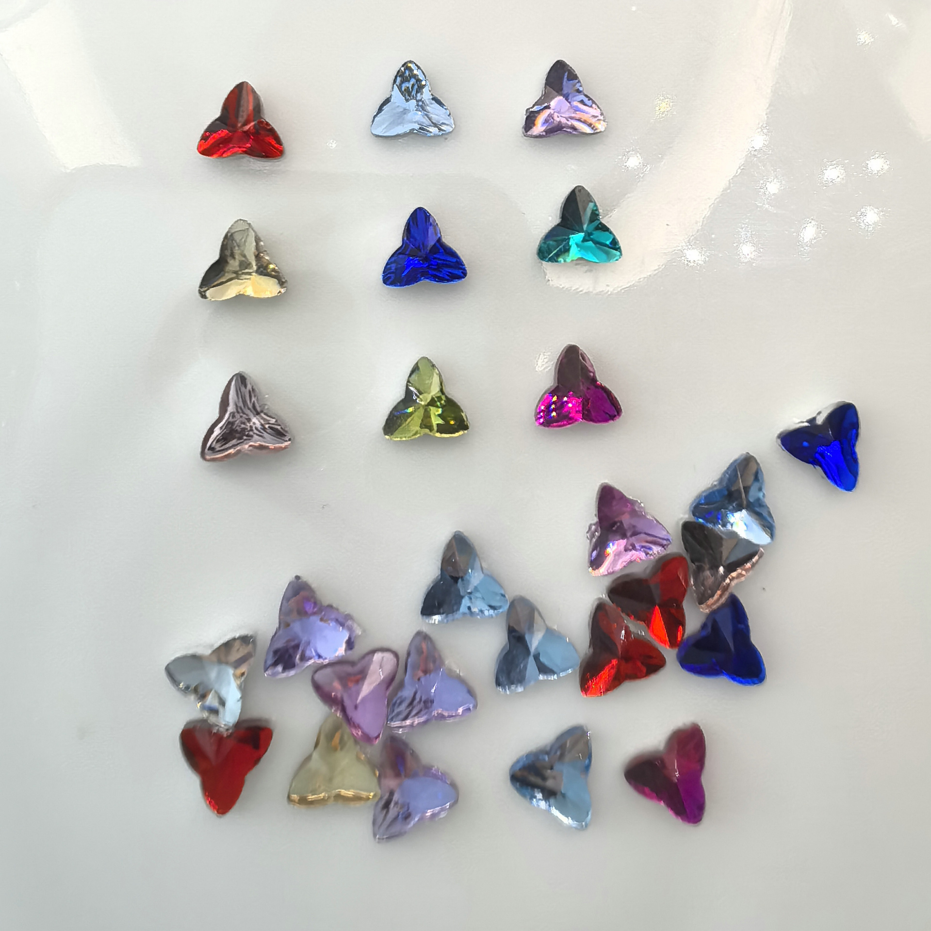 三角形平底钻美甲饰品配件小饰品玩具材料0007.jpg