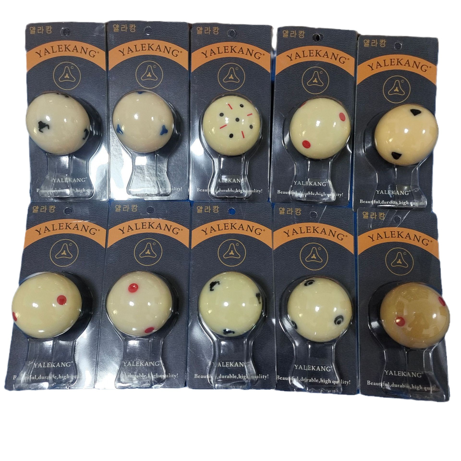 Dragon Top Brand 8A Crystal Ball Training Large Independent Packaging Billiard Balls with 6 Spot Mother and Baby 57.2 Standard Model 8