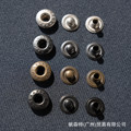 日本YKK铜制四合扣SW35系列金属外套羽绒服铜按扣S型弹簧扣大白扣