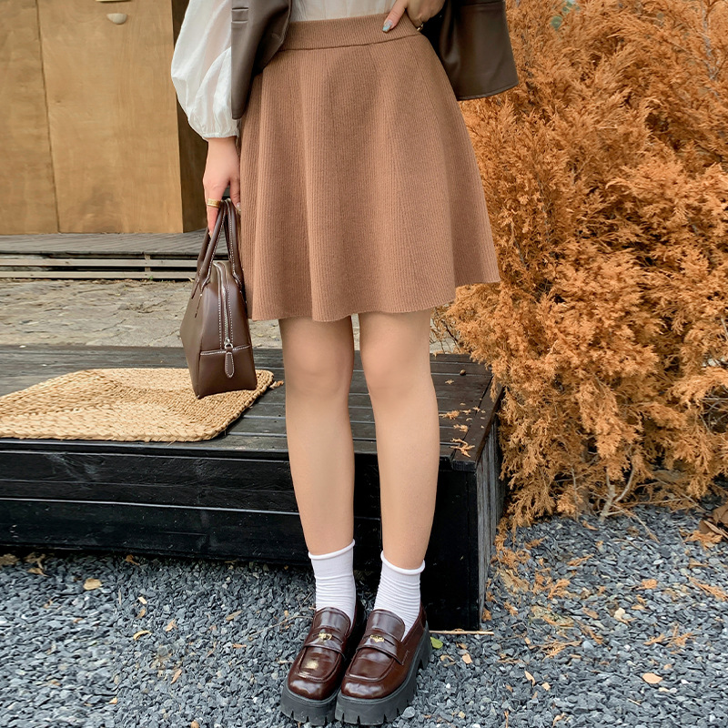  秋  XL-3XL 大きいサイズ スカート