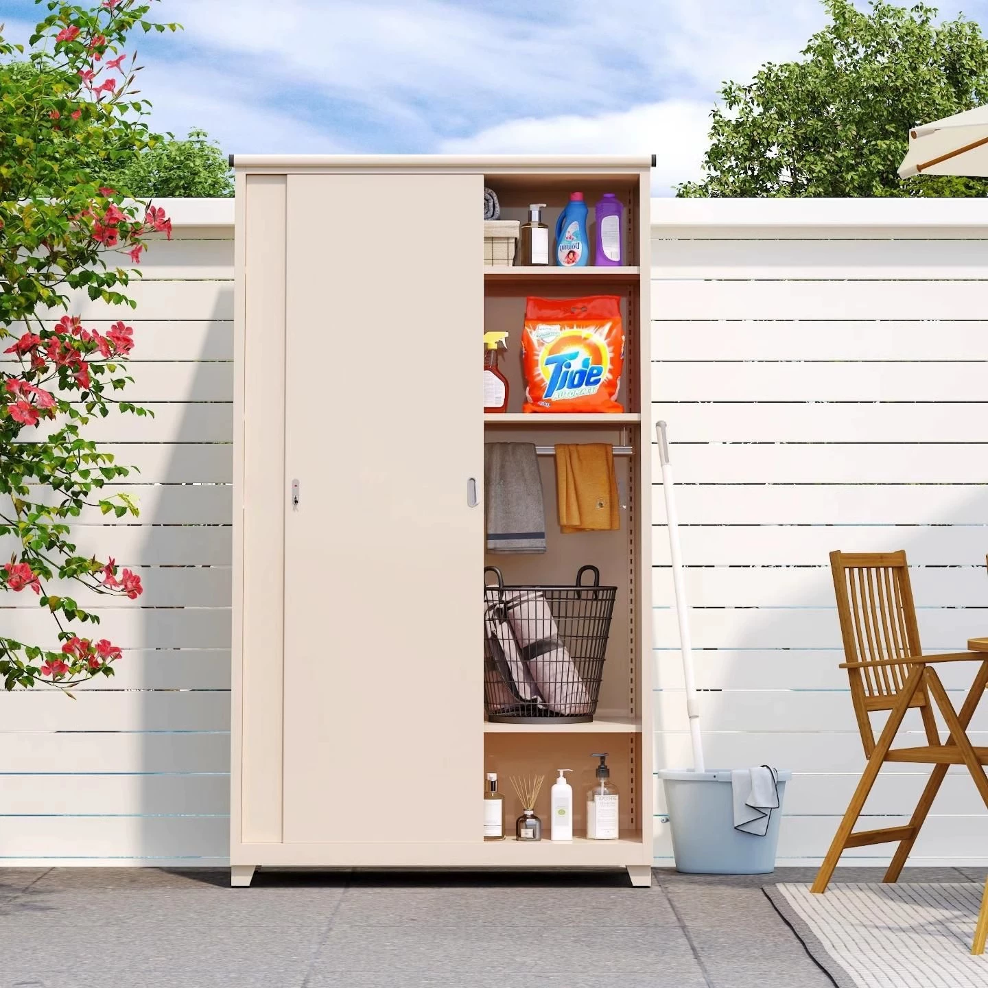 Балконный шкаф для хранения Шкаф с эркером Настенный шкаф для хранения Солнцезащитный шкаф Шкаф для обуви Балконный шкаф для стиральной машины Шкаф для мелочей