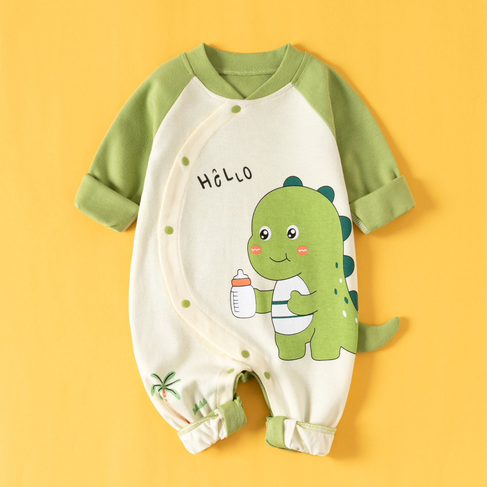 Long -sleeved little milk dragon